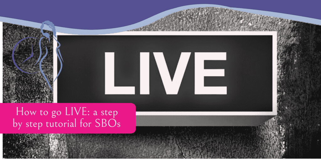 How to go Live business course